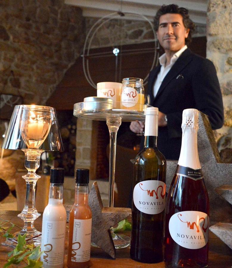 Enoturismo Novavila Rias Baixas Wine Design Meis Dış mekan fotoğraf