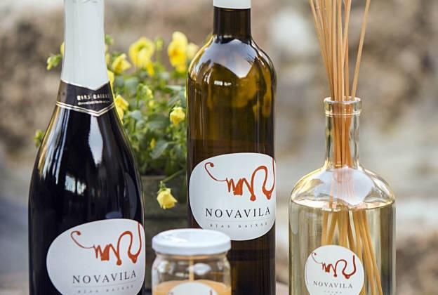 Enoturismo Novavila Rias Baixas Wine Design Meis Dış mekan fotoğraf